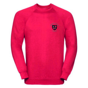 Bridge of Allan PS Crew Sweatshirt Bright Red
