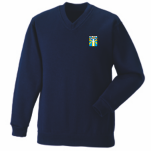 St Helens PS V Neck Sweatshirt Navy
