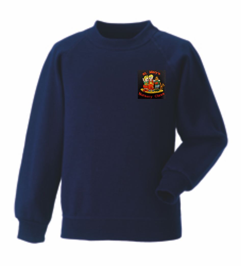 St Marys Cumbernauld Nursery School Sweatshirt Navy