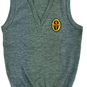 St Marys Cumbernauld Primary School Knitted Tank Top Grey