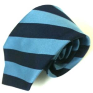 Craigroyston CHS Navy/Saxe Tie 52