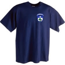 Holyrood Secondary School T Shirt Navy
