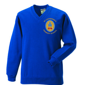 St Catherines PS Royal V-Neck Sweatshirt