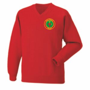St Helens PS Bishopbriggs Sweatshirt  Bright Red