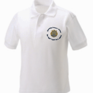 Riverside Primary School Poloshirt White