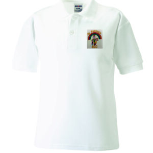 St Patricks Nursery School Poloshirt White