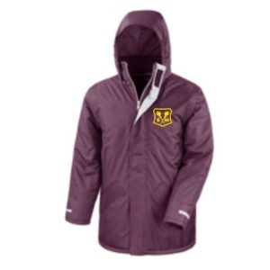 St Marthas PS Winter Jacket Burgundy