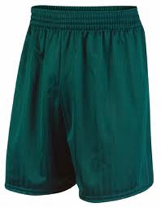 St Michaels Primary PE Shorts Bottle Green