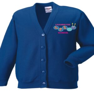 Lhanbryde Primary Cardigan Bright Royal P1-P3