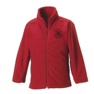 Dunblane Primary School Fleece Jacket Red