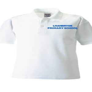 Lhanbryde Primary Poloshirt White