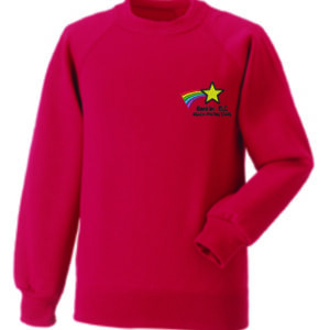 Bankier Nursery School Sweatshirt Scarlet