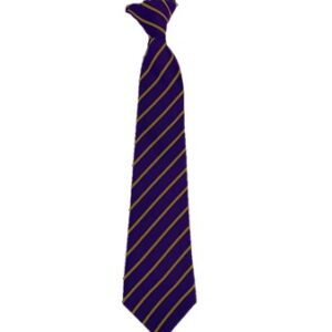 St Gerards PS Tie Clip On Purple/Gold TS35