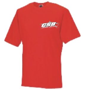 Central Scotland Autograss T Shirt Bright Red