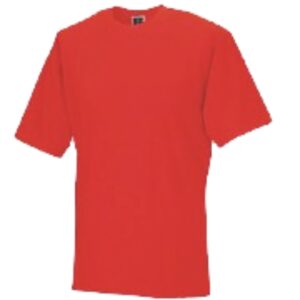Strathdevon Primary School House PE Bright Red Tshirt